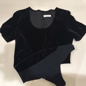 Commando velvet T-shirt, bodysuit / LG